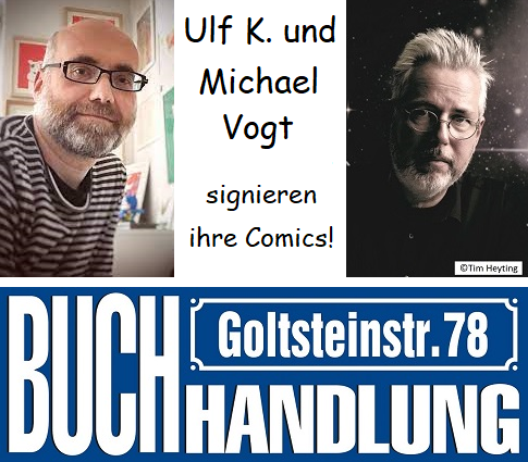 Comic Signierstunde mit Ulf K und Michael Vogt